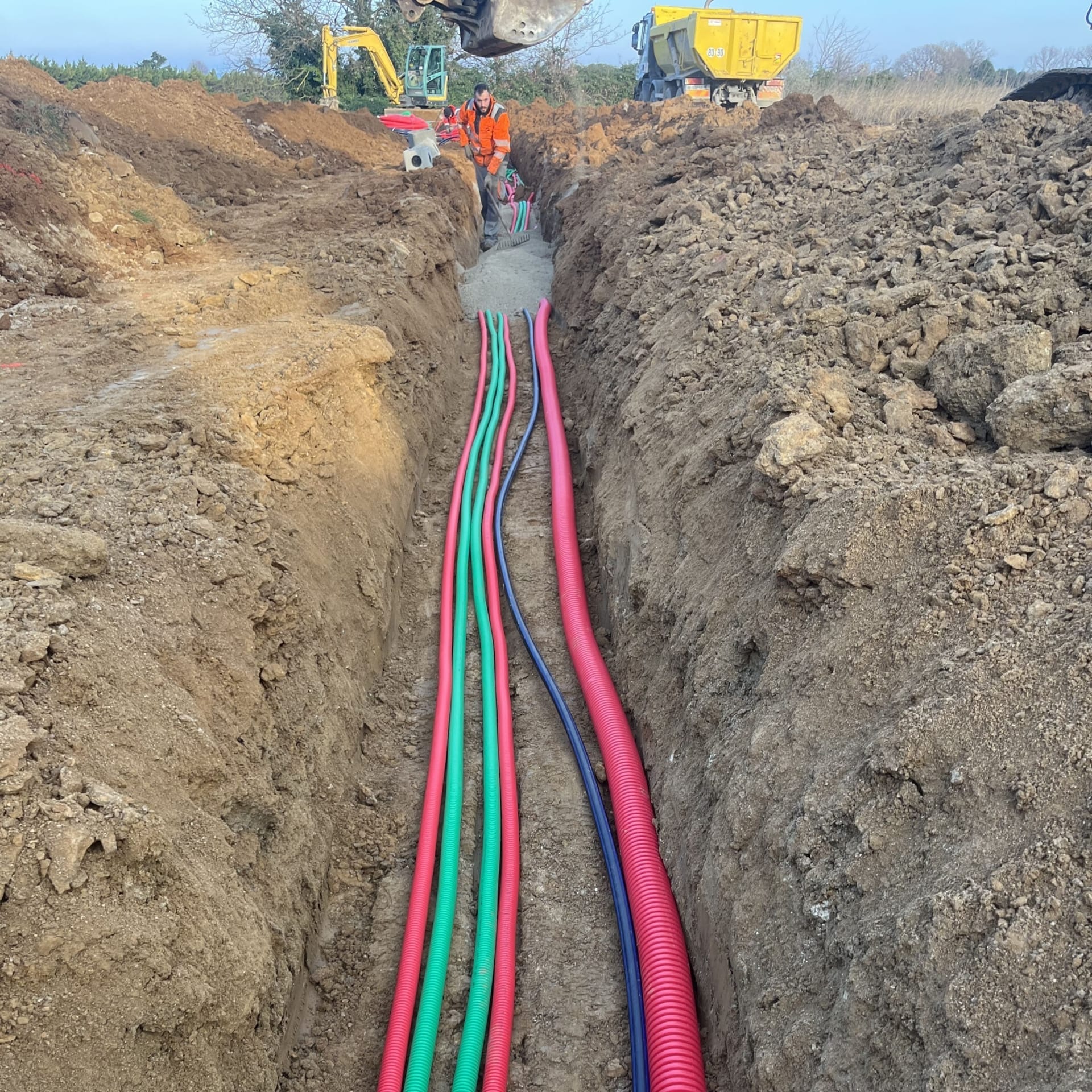 Travaux VRD assainissement